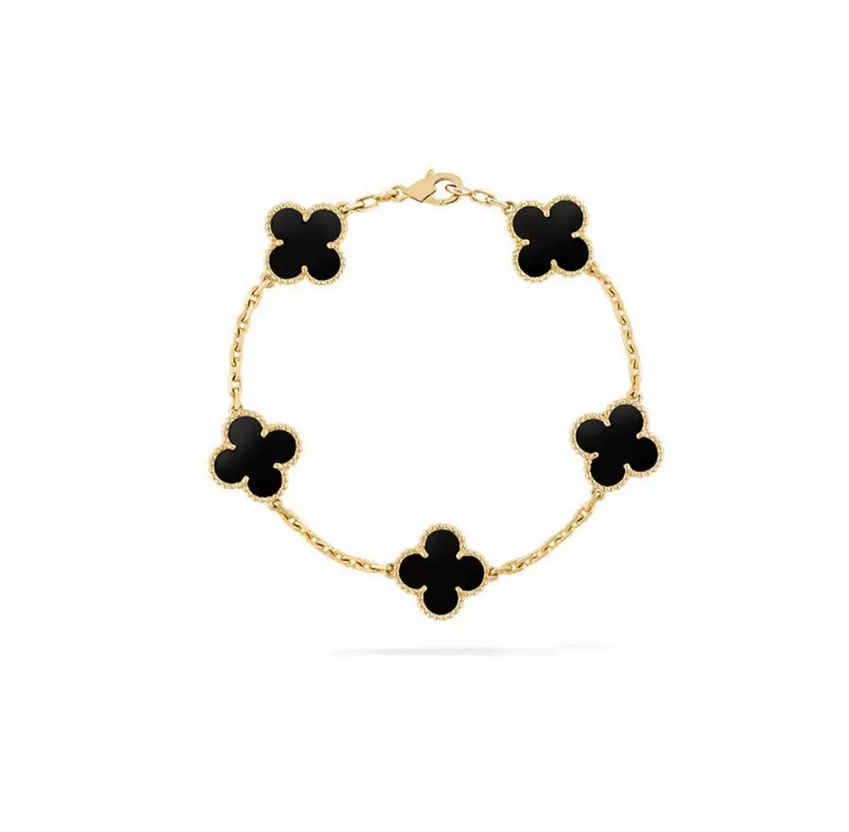 Four-leaf Clover Five-flower Bracelet