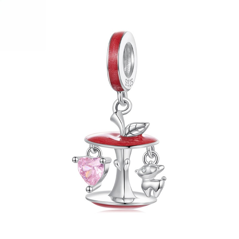 Christmas Themed 925 Sterling Silver Charms for Bracelets & Necklace