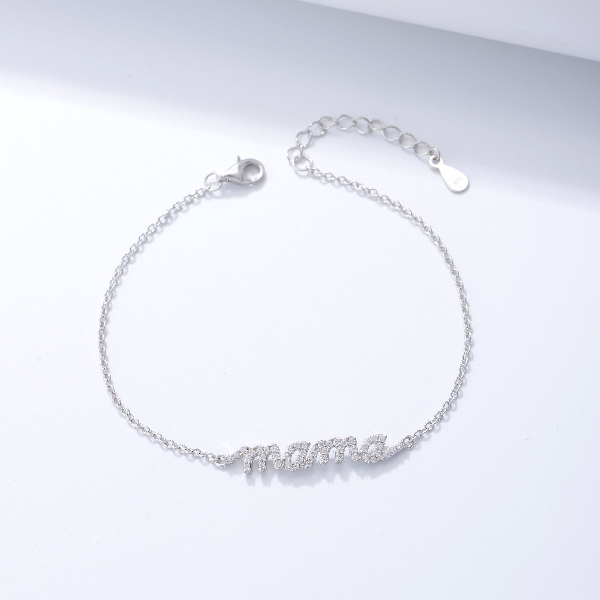 Classic Sterling Silver Bracelet For Mom