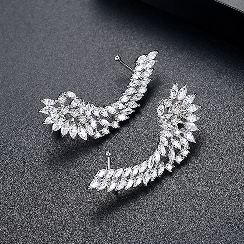 Shining Wings Design Ear Cuffs