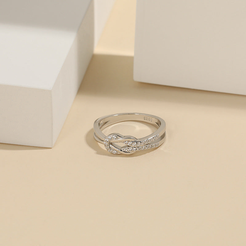 Simple Infinity Sterling Silver Band
