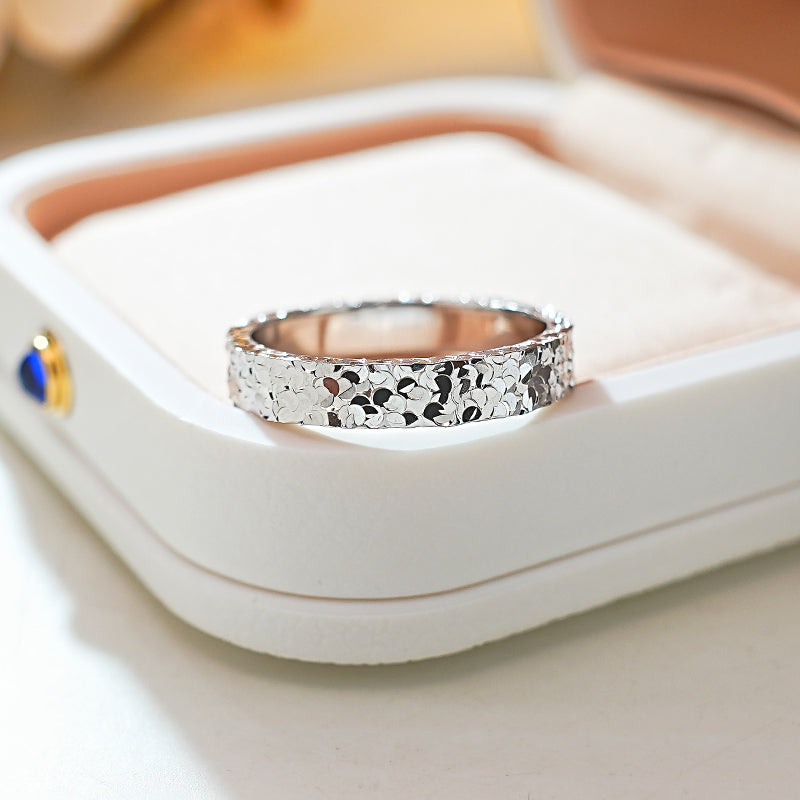 Sparkling 18K Gold Plated Band