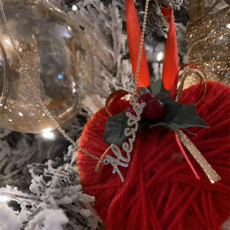 Personalized Full Pave Name Necklace in 925 Sterling Silver