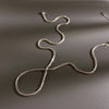 Classic Thin Tennis Necklace in 925 Sterling Silver
