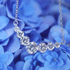 D Color Moissanite 2.8 CT Round Cut Sterling Silver Pendant Necklace