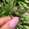 1.50 CT Vintage Marquise Cut Sterling Silver Engagement Ring