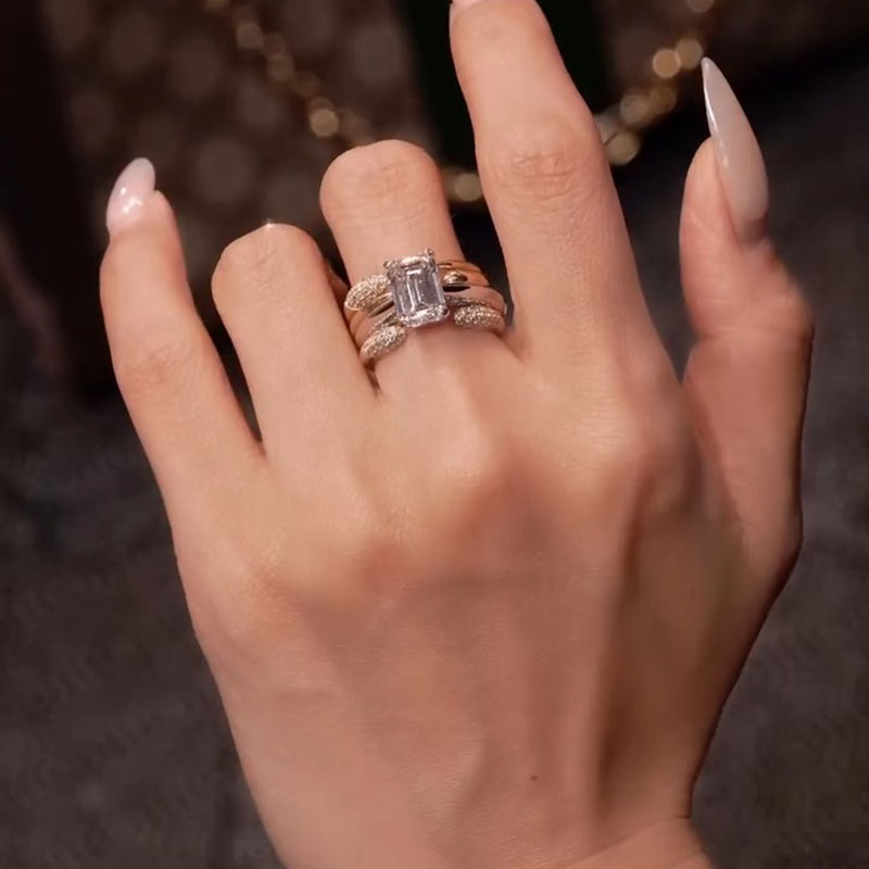 925Wide Band Oval Vintage-Inspired Ring