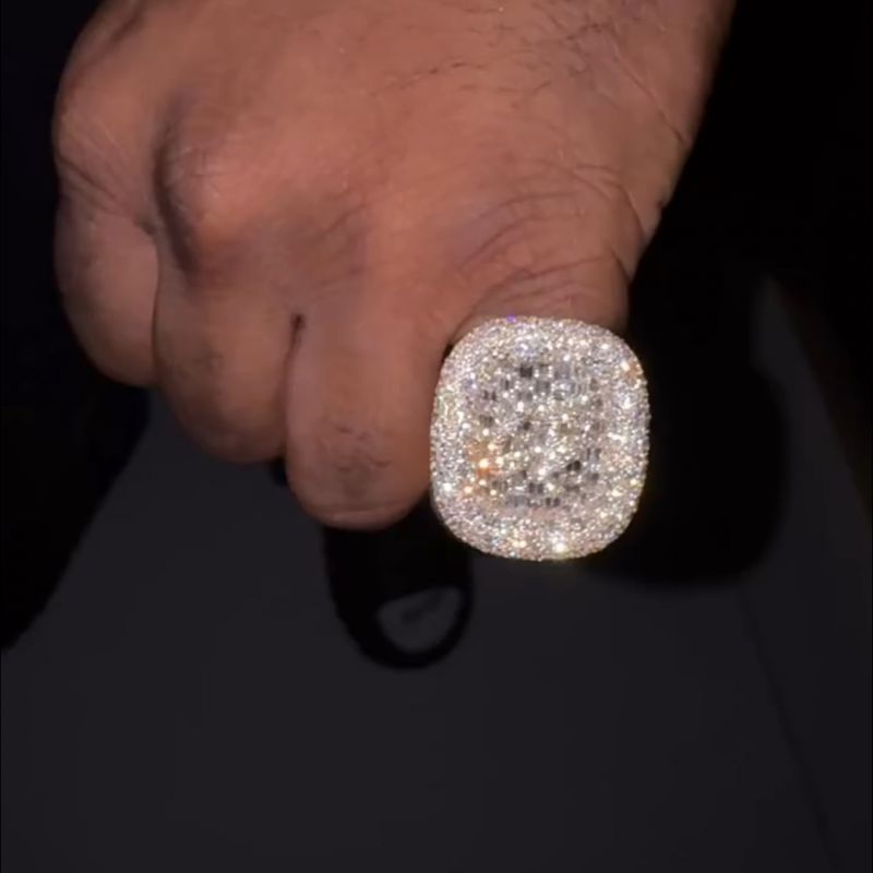 Luxury Handmade Men's Ring in Sterling Silver