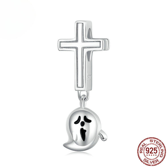 Halloween Dancing with Skeleton Pumpkin Sterling Silver Charms