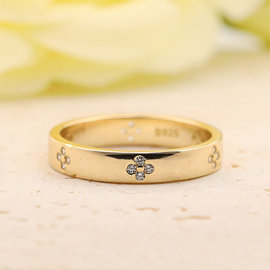 3PCS Noble Oval Cut Sterling Silver Bridal Set