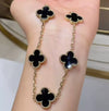 Four-leaf Clover Five-flower Bracelet