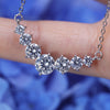 D Color Moissanite 2.8 CT Round Cut Sterling Silver Pendant Necklace