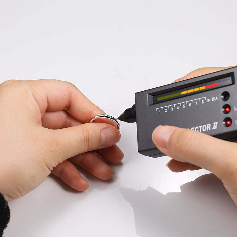 Classic Moissanite 18k White Gold Plated Band