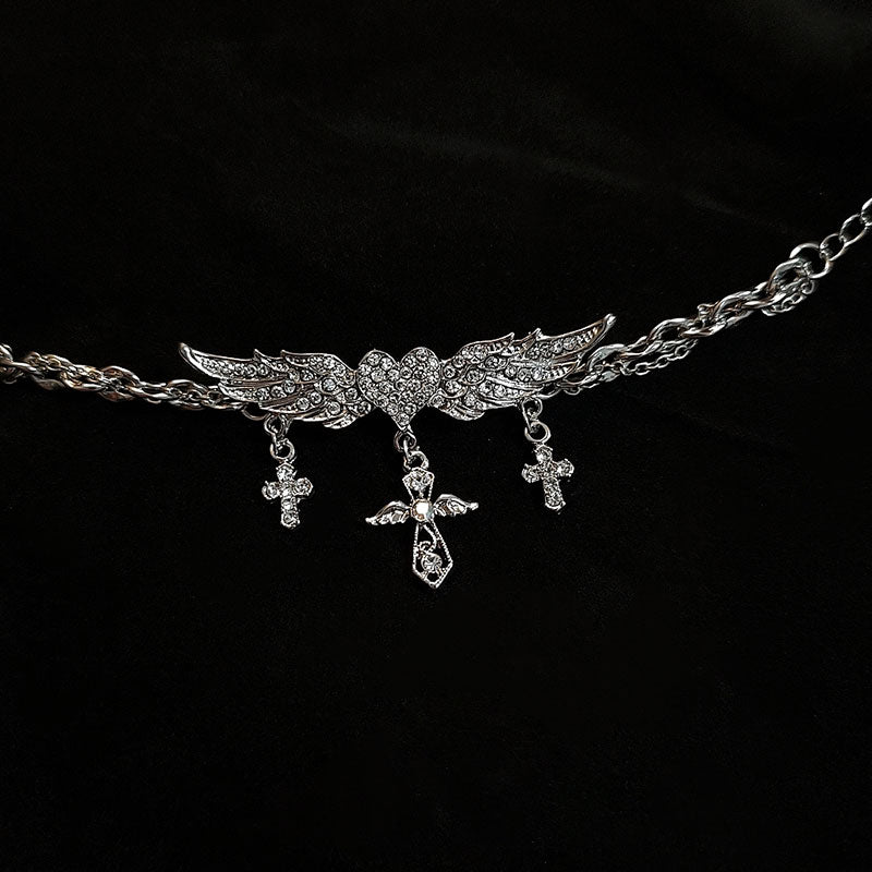 Ins " Wings of Angel " Dangle Bracelet