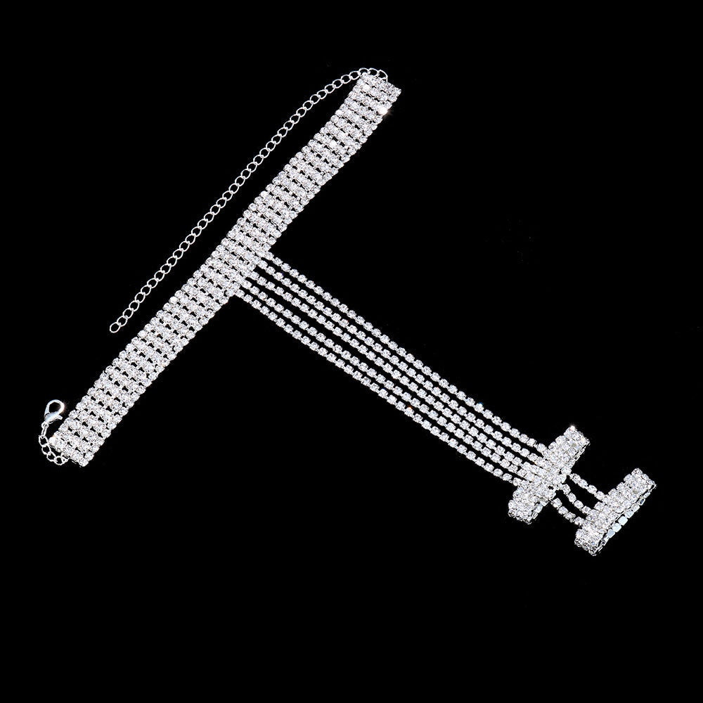 Sparkling Rhinestone Fashion Hand Chain