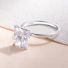 Stunning 4.0 CT Ice Cut Sterling SIiver Engagement Ring