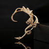 "Dark Dragon's Kiss" Twisted Elf Earrings