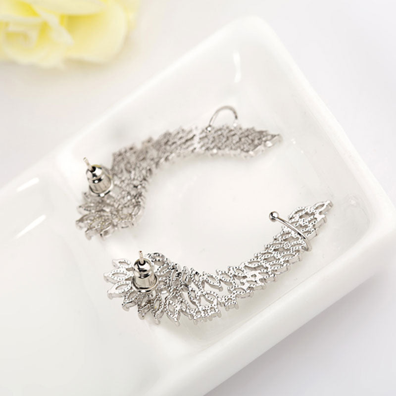 Shining Wings Design Ear Cuffs