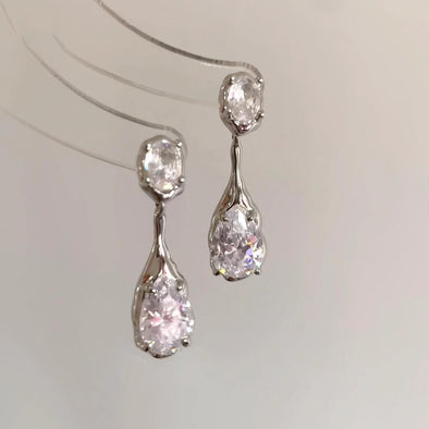 Elegant Pear Drop Earrings