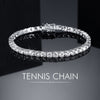 1 pcs Classic Foldover Clasp Tennis Bracelet