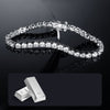 1 pcs Classic Foldover Clasp Tennis Bracelet