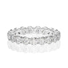 Classic Eternity Sterling Silver Wedding Band