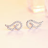 Wigs of Angel Stud Earrings