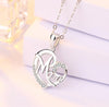 Mum's Gift- Hollow Heart Design Pendant Necklace