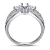 “Heart to Heart” Split Shank Engagement Ring