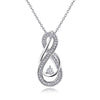 Exquisite Infinity Pendant Necklace