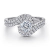 Round Cut Engagement Ring