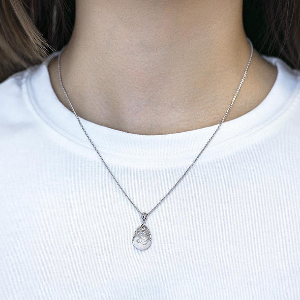 Vintage Hollow Pendant Necklace