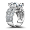 Recommended | Stunning 9.0CT Pear Cut Engagement Ring in Widen Band