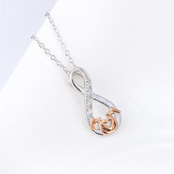 Infinity Pendant Necklace For Mom