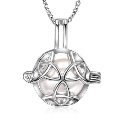 My Infinite Love Caged Pendant Necklace