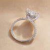 2pcs Heart Cut Bridal Ring Set in Sterling Silver